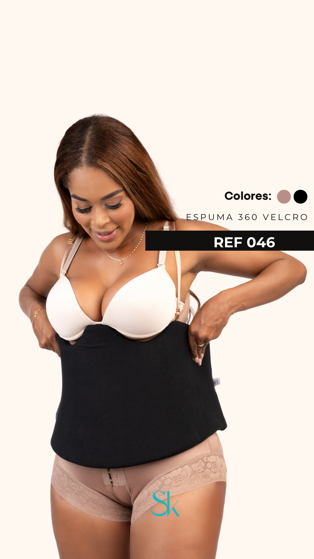 360 foam with Velcro Abdomen - Ref: 046
