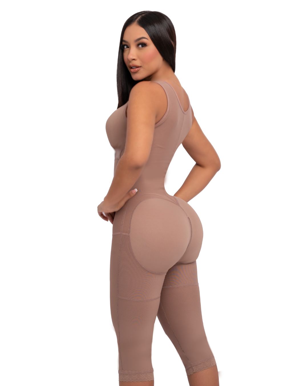 Rigid Postsurgical Girdle with Bra - Ref: 006