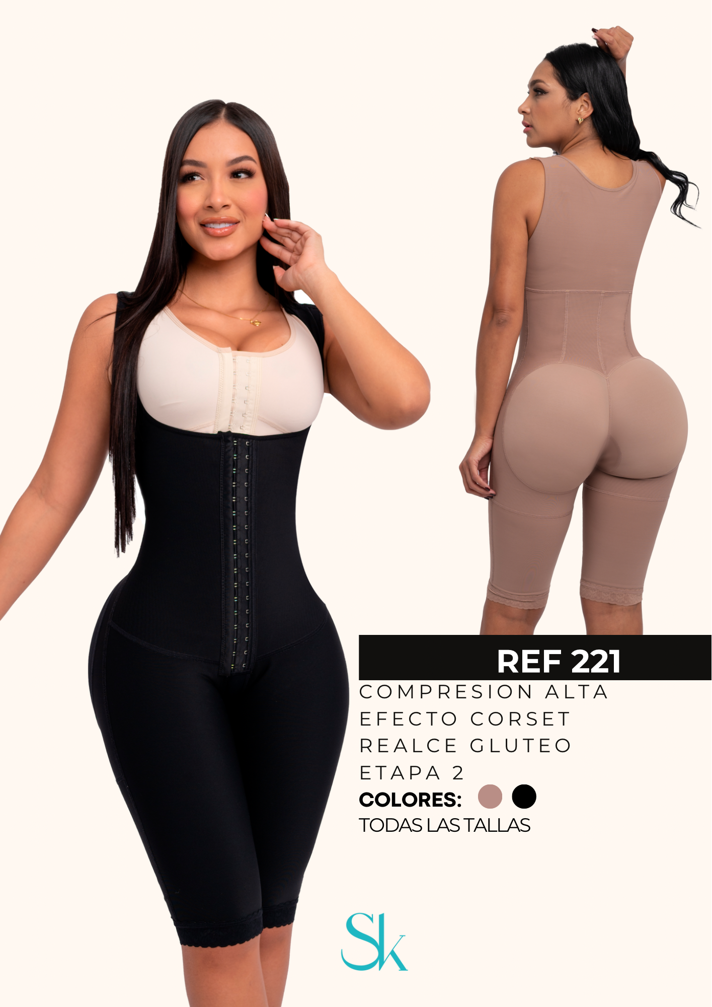 Post-surgical Girdle Free Breasts - Ref: 221