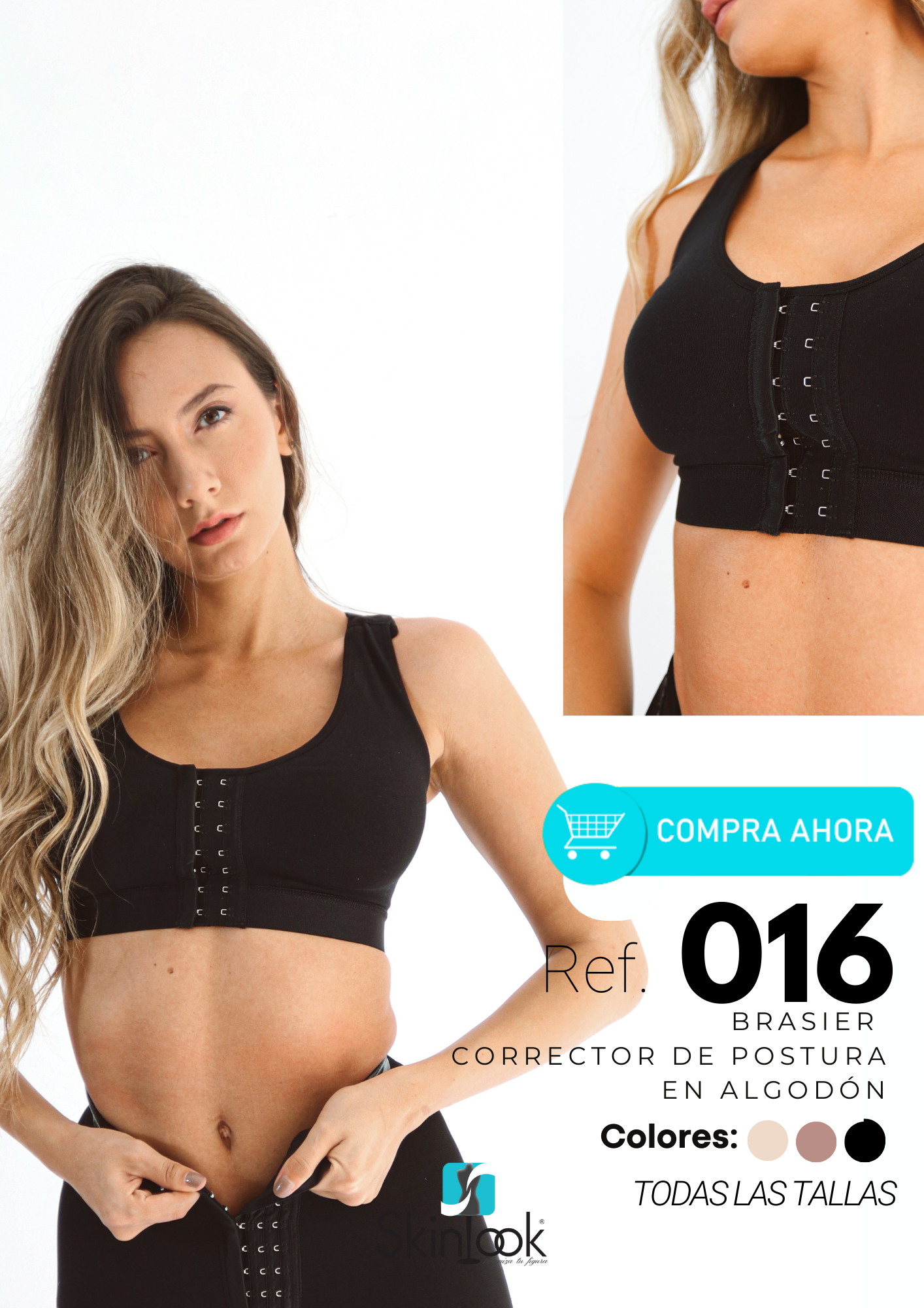 Brasier corrector de postura Ref 016