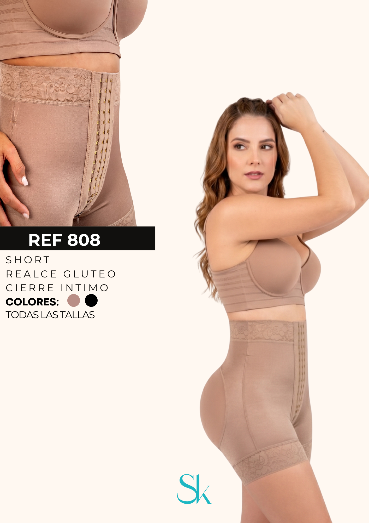 Faja short moldeadora Ref: 808-1