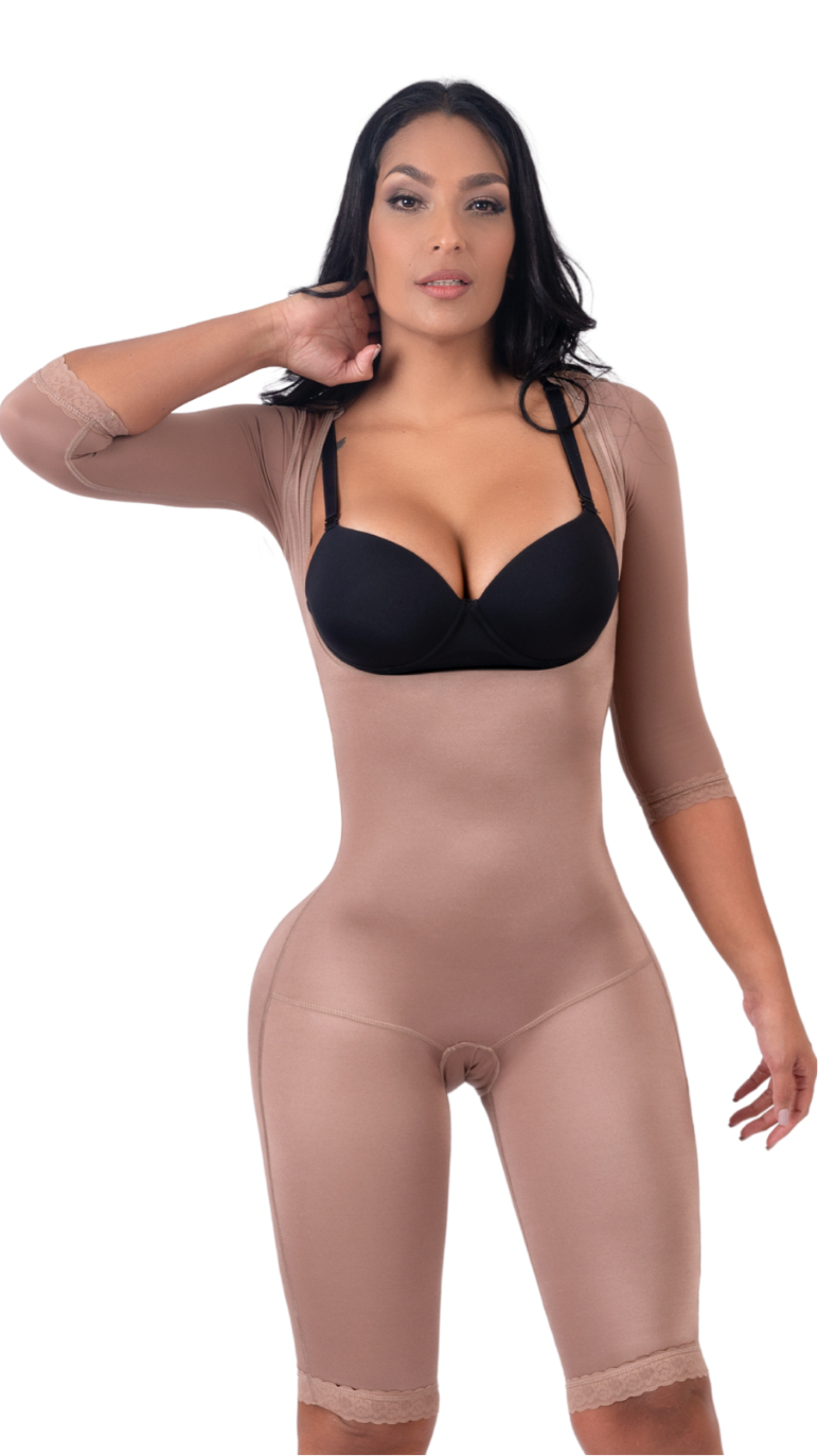 Faja Lycra de Compresión Media Senos Libres - Ref: 116